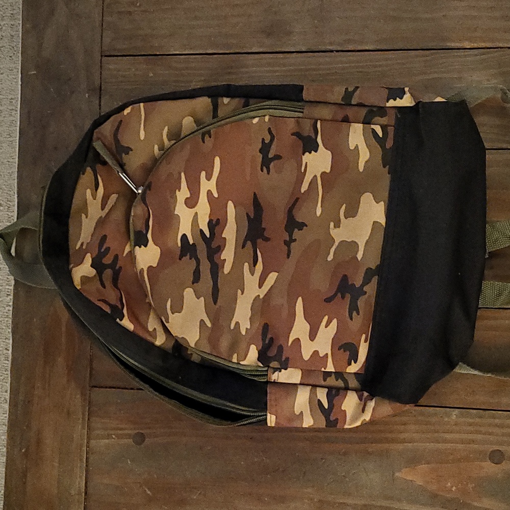 Camo backpack